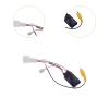 ACGTUY Car Backup Camera Retention Wiring Harness Car Rear Camera Cable Directly Replace 4 Pin Easy Installation Connection Cable view 4