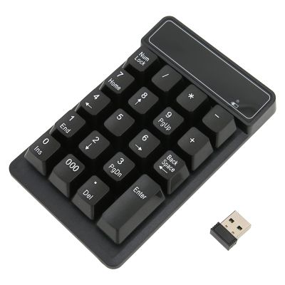 Mtlavishness Portable Ergonomic Waterproof Numeric Keypad for Easy Data Entry at Home or Office
