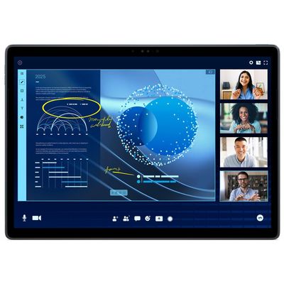 Dell Latitude 7350 Detachable Detachable 2-in-1 Laptop | 13" 2880 x1920 3K | Ultra 5 134H 2.4Ghz-256GB SSD Hard Drive - 16GB RAM | 12 cores @ 4.4 GHz Win 11 Pro Blue (Renewed)