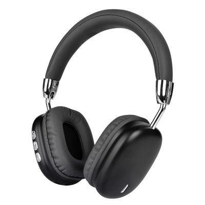 AYI Premium Wireless Bluetooth Headset Over Ear Headphones with Microphone HiFi Stereo Sound Foldable Rechargeable Game Headphone Compatible with Smartphone/TV/pad/Laptop- B36 Black
