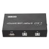 USB 2.0 Manual Switch Box for PC Printer Scanner 4 Port Data Switcher with Manual Control Ideal for Devices and Ging Connections (2-Port Manual) view 2