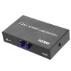 USB 2.0 Manual Switch Box for PC Printer Scanner 4 Port Data Switcher with Manual Control Ideal for Devices and Ging Connections (2-Port Manual) view 3