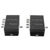 YedaHcy 4 Channel Video Multiplexer, Analog HD Video to Coaxial Cable Transmitter and Receiver, Anti Interference, Long Distance 400M Support, for Diversified Surveillance Solutions view 1