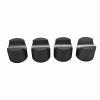 Asixxsix 4Pcs HiFi Cable Clamp Wire Bracket, Aluminum Alloy Power Speaker Cable Riser Clip, HiFi Cable Stabilizer, HiFi Cable Stand Booster Holder, Vibration Reduction, Resonance view 1