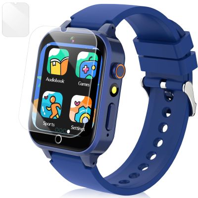 Bakoor Game Smart Watch, Kids Watch Gift for Girls Age 5-12, 26 Games Watches with Video Camera Music Player Pedometer, 1.54'' HD Touchscreen Kid for Boys Ages 4 5 6 7 8