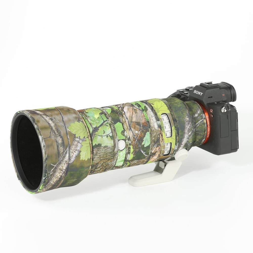 CHASING BIRDS Lens Camouflage Waterproof Coat for Sony FE 70-200mm F2.8 GM OSS II Rainproof Lens Protective Cover Version IV (Jungle Camouflage, with 1.4X TC (SEL14TC))