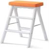 BSNANCA Chair Adult Household Wood Stool Home Ladder Stool Step Stool Lifting Stool Seat Stool Kitchen High Stool Bench Step Stool/a (E) view 1