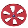 7 Inch Empty Tape Reel, Aluminum Alloy Universal Open Reel Sound Tape Disc for TEAC Studer Machine Parts, Repair Recorder or Replace for Premium Sound Quality (Red) view 1