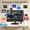 Jexiop 20inch Smart TV,Full HD 1080p LED Flat Screen with ATSC TV,with Built-in HDMI USB Suitable for Kitchen Kid's Room Basement or RV Camper (INCHES, 20) view 4