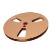 1/4 7 Inch Empty Tape Reel, Aluminum Alloy Takeup Reel, for Reel to Reel Recorders, Universal Open Reel Sound Tape Empty Reel (Gold) view 1
