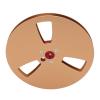 1/4 7 Inch Empty Tape Reel, Aluminum Alloy Takeup Reel, for Reel to Reel Recorders, Universal Open Reel Sound Tape Empty Reel (Gold) view 4