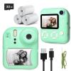 Instant Print Camera for Kids, Christmas Birthday Gifts for Kids Ages 3-12, 16X Zoom,1080P Vedio Selfie Digital Camera,Toddler Portable Toy for Girls and Boys with 32GB TF Card (Green) view 1