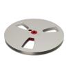 1/4 7 Inch Empty Tape Reel, Aluminum Alloy Takeup Reel, for Reel to Reel Recorders, Universal Open Reel Sound Tape Empty Reel (Silver) view 1