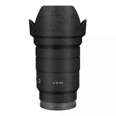Camera Skin Wrap Lens Skins Protector for Sony E PZ 18-105mm F4 G OSS Anti-Scratch Coat Wrap Cover Sticker 4/18-105 4(Mamba Black)