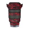 Anti-Scratch Camera Lens Sticker Coat Wrap Protective Film Body Protector Skin Cover for Sony FE16-35mm F2.8 GM FE 2.8/16-35 GM 2.8(Mamba Red) view 1