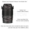 Lens Cap Skin for Sony FE 35mm F1.8 Anti-Scratch Camera Sticker Protective Wrap Film Body Protector Decal FE 1.8/35 35 1.8(Matrix Black) view 3