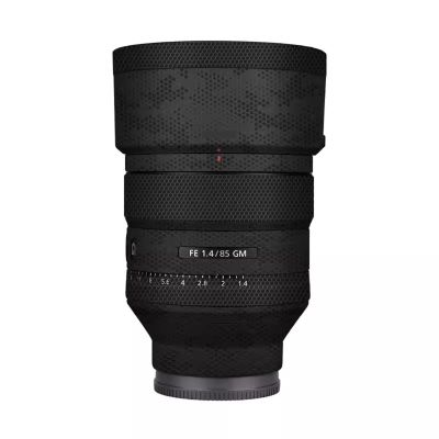 Anti-Scratch Camera Lens Sticker Coat for Sony FE 85mm F1.4 GM Vinyl Wrap Protective Film Body Protector Skin FE 1.4/85 GM 85 1.4(Mamba Black)