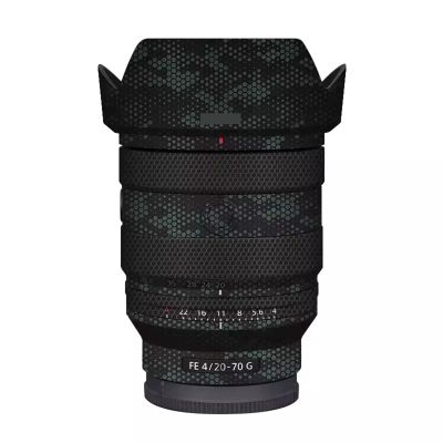 Camera Lens Protector Coat Protective Film Body Vinly Wrap Skin Premium Sticker for Sony FE 20-70mm F4 G Photography Decal FE 4/20-70 G 4(Mamba Green)