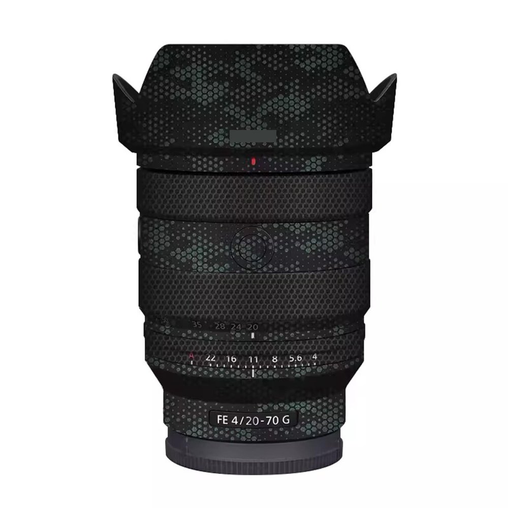 Camera Lens Protector Coat Protective Film Body Vinly Wrap Skin Premium Sticker for Sony FE 20-70mm F4 G Photography Decal FE 4/20-70 G 4(Mamba Green)