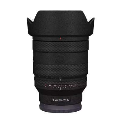 Camera Lens Protector Coat Protective Film Body Vinly Wrap Skin Premium Sticker for Sony FE 20-70mm F4 G Photography Decal FE 4/20-70 G 4(Frosted Black)