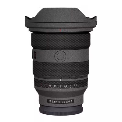 for Sony FE 16-35mm F2.8 GM II Camera Lens Sticker Coat Wraps Film Protector Vinyl Decal Skin FE 2.8/16-35 GM II 2.8(Deep Grey)