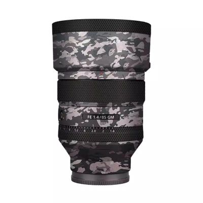 Anti-Scratch Camera Lens Sticker Coat for Sony FE 85mm F1.4 GM Vinyl Wrap Protective Film Body Protector Skin FE 1.4/85 GM 85 1.4(Field Camouflage)