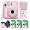 Fujifilm Instax Mini 12 Instant Camera Blossom Pink Bundle with Fuji Instax Mini Film Value Pack (60 Sheets) + Protective Carrying Case + Photo Album + Microfiber Cleaning Cloth view 1