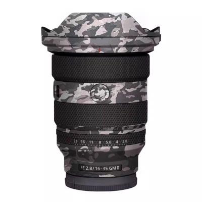 for Sony FE 16-35mm F2.8 GM II Camera Lens Sticker Coat Wraps Film Protector Vinyl Decal Skin FE 2.8/16-35 GM II 2.8(Field Camouflage)