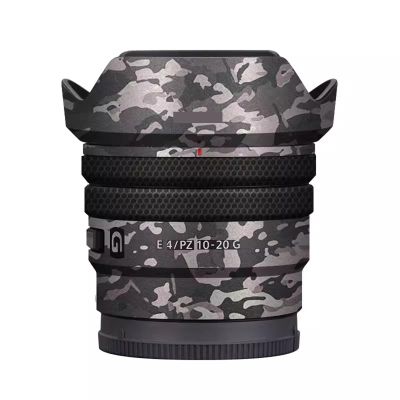 Skin Lens Camera Skin Wrap Vinly Protecticve Sticker for Sony E PZ 10-20mm F4 G Photography Accessories E 4/PZ 10-20 G 4(Field Camouflage)