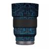 Camera Lens Sticker for Sony FE 85mm F1.8 Coat Wrap Protective Film Body Protector Decal Skin FE 1.8/85 85 1.8(Circuit Blue) view 1