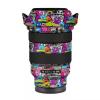 Anti-Scratch Camera Lens Sticker Coat Wrap Protective Film Body Protector Skin Cover for Sony FE16-35mm F2.8 GM FE 2.8/16-35 GM 2.8(Graffiti Pink) view 1
