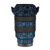 Anti-Scratch Camera Lens Sticker Coat Wrap Protective Film Body Protector Skin Cover for Sony FE16-35mm F2.8 GM FE 2.8/16-35 GM 2.8(Circuit Blue) view 1