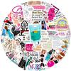 100 PCS Nurse Stickers Funny Nursing Vinyl Waterproof Stickers for Laptop,Guitar,Motorcycle,Bike,Skateboard,Luggage,Phone,Hydro Flask, Gift for Teen Adult view 1