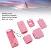 GOWENIC Camera Protective Cover, Camera Screen Lens Protector, Silicone, Anti Scratch Dust Proof Shock Proof Anti Slip Protective Sleeve for 3 (Pinkish) view 2