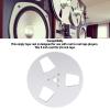 1/4 5 Inch Empty Tape Reel, Aluminum Alloy 3 Holes Empty Tape Reel for NAGRA, Studer Reel to Reel Recorder, Lightweight Universal Open Reel Sound Tape Empty Reel (Silver) view 2