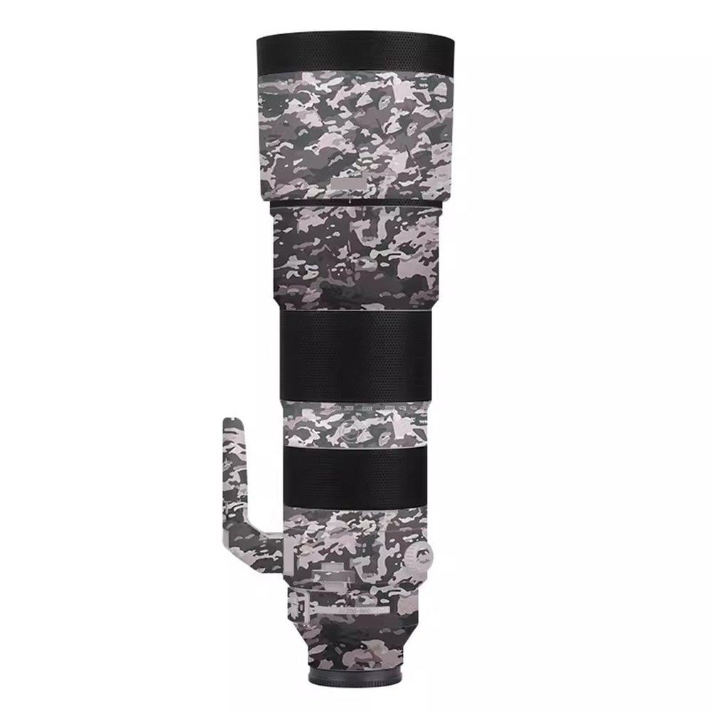 Camera Lens Premium Protector Film Sticker for Sony FE 200-600mm F5.6-6.3 G OSS Skin Vinyl Wrap Film Body Protective Decal Protector Coat 200-600 5.6-6.3(Field Camouflage)