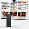 EZ AD TV Digital Signage Stick, Cloud-Controlled Digital Signage Media Player with PowerPoint Upload, Auto Content Updates, Free Plan, AI Image Enhancer, Mobile App, Includes Premium Template Library view 1