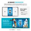 EZ AD TV Digital Signage Stick, Cloud-Controlled Digital Signage Media Player with PowerPoint Upload, Auto Content Updates, Free Plan, AI Image Enhancer, Mobile App, Includes Premium Template Library view 4