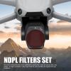 4pcs Drone Camera Filters,DPL Polarizing Filter Reduce Exposure Reflective ND8PL ND16PL ND32PL ND63PL Camera Filter Set for AIR3S Drone view 2