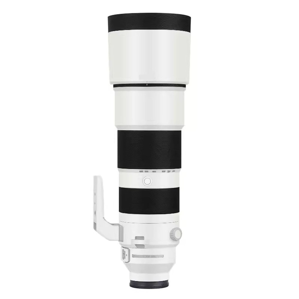 Camera Lens Premium Protector Film Sticker for Sony FE 200-600mm F5.6-6.3 G OSS Skin Vinyl Wrap Film Body Protective Decal Protector Coat 200-600 5.6-6.3(Stain White)