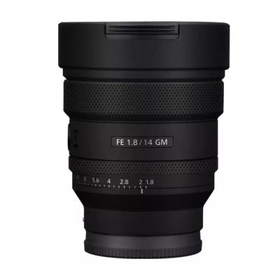 for Sony FE 14mm F1.8 GM Lens Skin Camera Vinly Wrap Flim Full Body Decorative Sticker Cover Decal FE 1.8/14 GM 14 1.8(Matte Black)