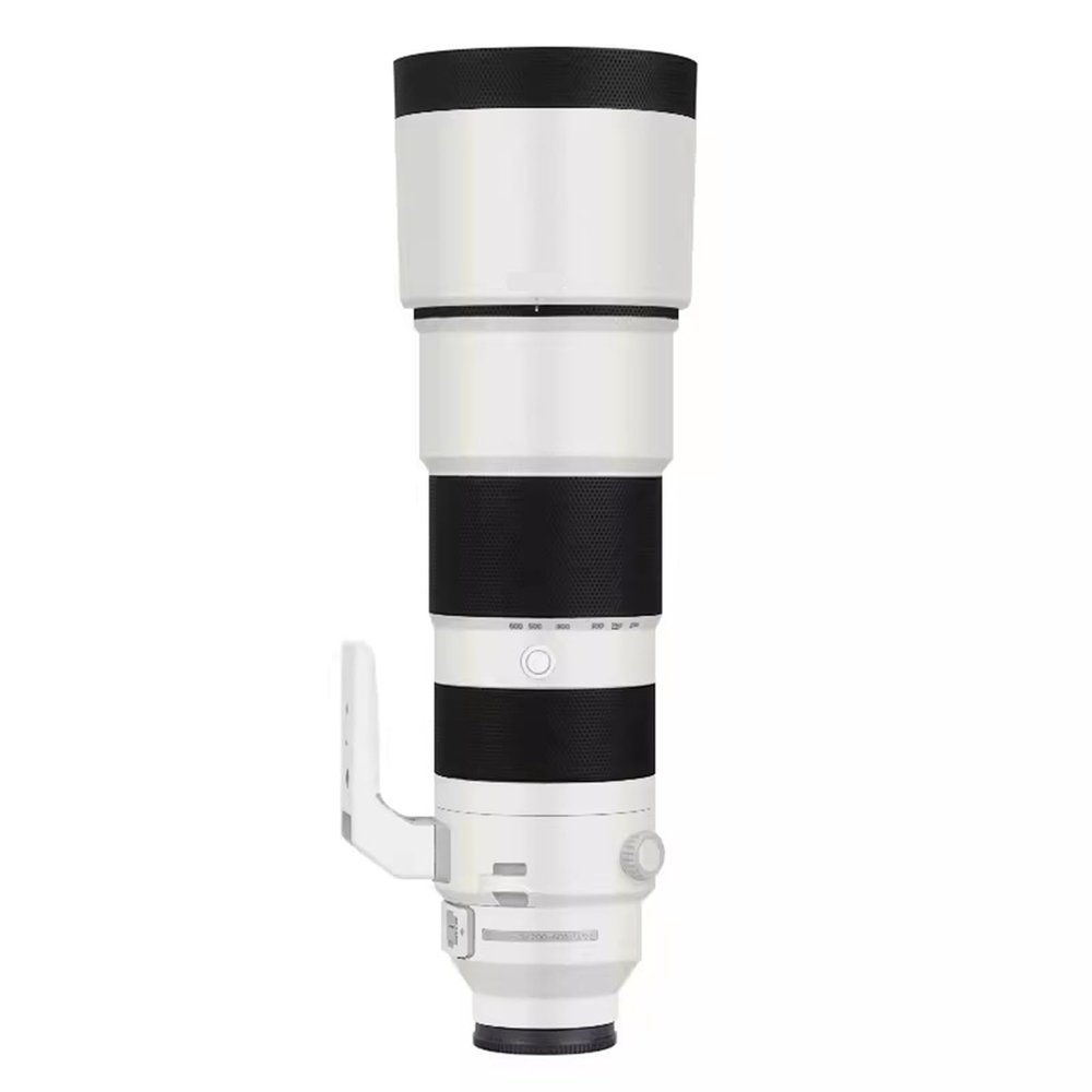 Camera Lens Premium Protector Film Sticker for Sony FE 200-600mm F5.6-6.3 G OSS Skin Vinyl Wrap Film Body Protective Decal Protector Coat 200-600 5.6-6.3(Multicolor White)