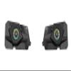 Diamond Audio 2014-2022 Polaris RZR Rear Speakers Kit - 6.5" 2-Way Power Sports All Weather Coaxial Speakers with LED Lighting with (HXM65F4) view 1