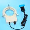 Lab Microscope Accessories Stereo Microscope Fluorescent Ring Light-Microscope USB LED Ring Light Brightness Adjustable Stereo Microscope Parts Ring Lamp for 58-65mm Interface(White) view 2