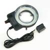 Lab Microscope Accessories Stereo Microscope Fluorescent Ring Light-Microscope USB LED Ring Light Brightness Adjustable Stereo Microscope Parts Ring Lamp for 58-65mm Interface(White) view 3