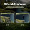 4K 64MP Digital Camera, Kids Camera with 16x Digital Zoom, 3 Inch Screen Anti Shake Compact Small Camera with 120 Degrees Wide Angle, MP3 Playback Mode for Life Recording view 2