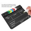 30x25CM Acrylic Clapperboard for Video Production Film Director Clap Board Tool Equipment Professional view 2