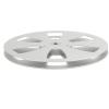 1/4 7 Inch Open Reel Sound Tape Empty Reel, Aluminum Alloy Takeup Reel for Recording, 6 Hole Wind Holes, Universal for Reel to Reel Tape Players, Repair or Replace It with a New view 2