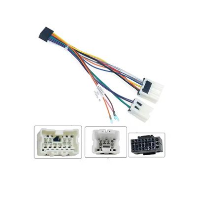 16PIN Car Radio Stereo Power Wiring Cable Harness Adapter Compatible for Nissan Frontier Xterra Quest Murano Altima Infiniti FX35-FX45 Audio Retrofit