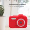 Digital Camera, 3MP 1080P HD Dual Lens Kids Camera with 8X Digital Zoom, 2 Inch Screen Cute Compact Small Camera with Photo Frames Filters Games for Daily Travel (Red) view 2